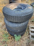 Trailer house tires and rims