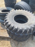 Assorted implement and track loader tires