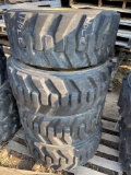 Skid steer tires LSW305-546NHS and two rims