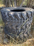 Track loader tires 14 X 17. 5NHS