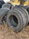 Semi tires - assorted sizes