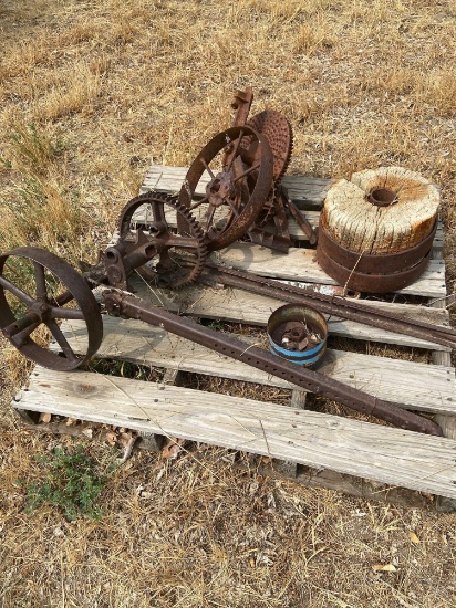 Well pump parts for a windmill