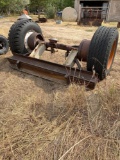 Semi trailer axle