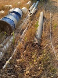 Steel pipe, 55 gallon drums, 35 gallon drums, plastic irrigation pipe