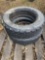 Two Goodyear 225/70 R19.5 radial tires