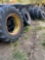 Used tractor and mower tires with some rims