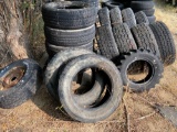 Lot of assorted tires