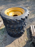 12-20.5 skid loader tires and rims