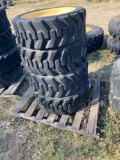 10-20.5 skid loader tires and rims