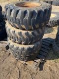 12-16.5 skid loader tires And rims