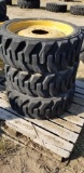 Skid steer tires and rims