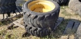 Skid steer tires and rims