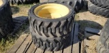 Skid steer tire and rim