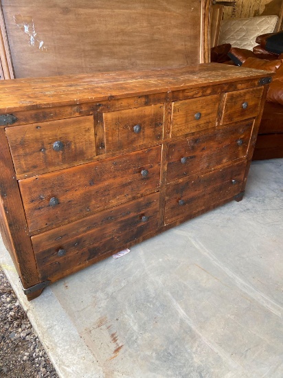 Eight drawer dresser by Country furniture