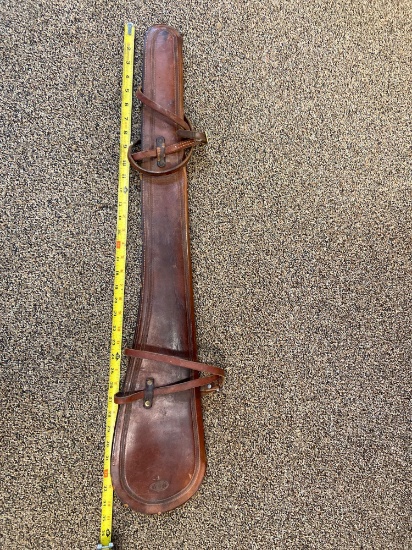 Leather scabbard