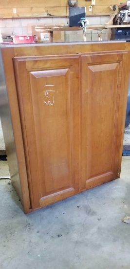 Wood cabinet