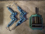 Clamp and vise