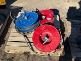 3 Reels and hose