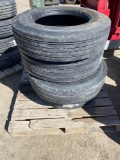 4 tires 215 / 75R 17.5