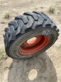 Skid loader tire