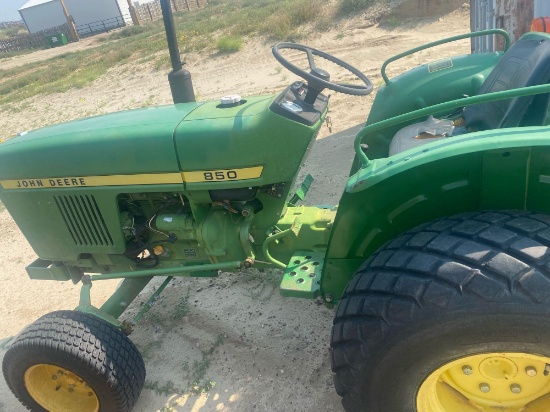 John Deere utility tractor