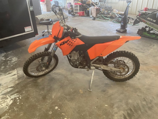 2007 ktm 450 motorcycle