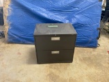 Two drawer filing cabinet