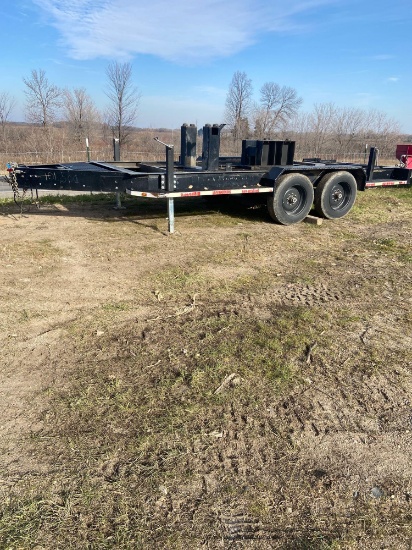 16 foot tandem trailer with 8000 pound axles