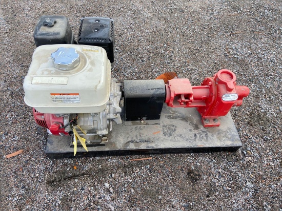roper pump with Honda gx 240 motor
