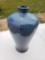 Blue Vase, 16 in. tall