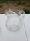 Clear Glass Pitcher