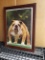 21x27 in.Framed Art - Bulldog