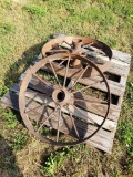 Two Wagon Wheels, 28 inch