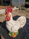 Chicken Rooster Statue, 22 in tall