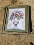 38x46 in Framed Art, Fruit and Floral, Filigree Frame
