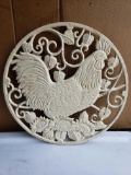 Metal Rooster Trivet