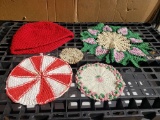 Hot pads and Doilies