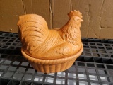 Laying Chicken Jar BriqueWare