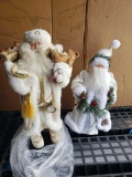 Two White Santas