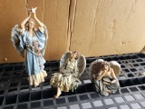 Three Angel Figurines