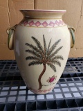 Coconut Palm Vase, 14 in. tall