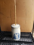 Ceramic Butter Churn, pot is 14 in tall