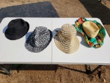 Four Womens Hats