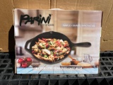 Parini Cast Iron Fry Pan pre-seasoned unopened