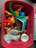 Tote of Vintage Toys