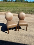 pair of occasional chairs