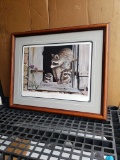 28x23 in. Framed Art - New Kids In Town Tom Hirata Raccoons