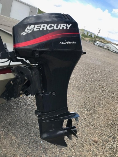 40 H.P. Mercury outboard motor