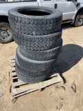 225/70 R 19.5 tires, set of six