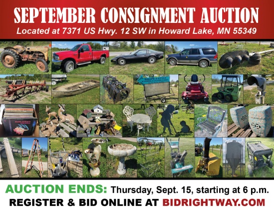 Howard Lake September Consignment Auction